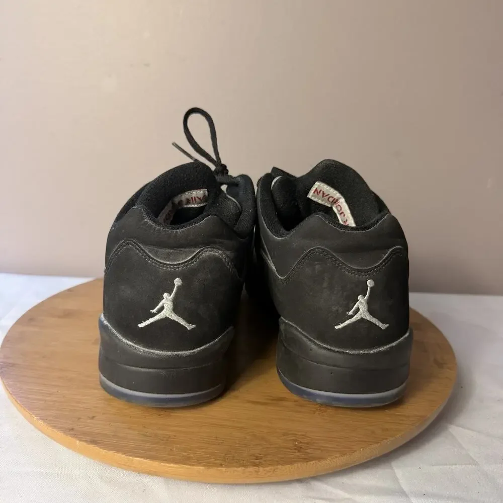 Nike Air Jordan 5 Golf Low Mens Size U.S 10 Black Metallic CU4523-003 No Spikes